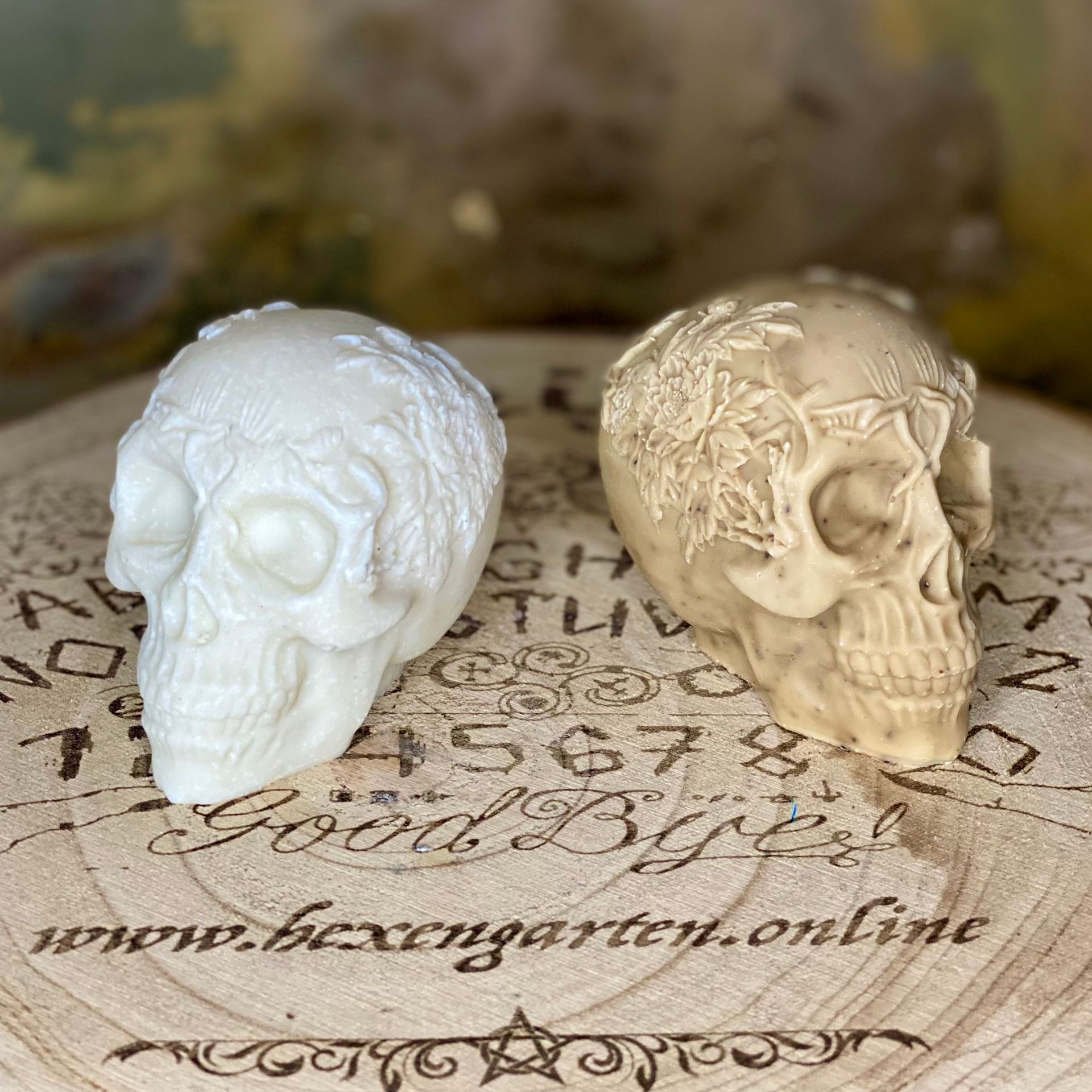 Totenkopf-Seife – markanter Blickfang als Geschenk oder Badezimmer-Deko