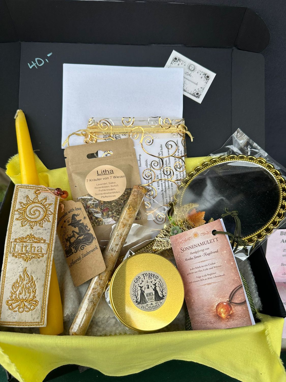Juni Witchbox – Litha Sommersonnenwende Ritual Juni Witchbox – Litha Sommersonnenwende Ritual