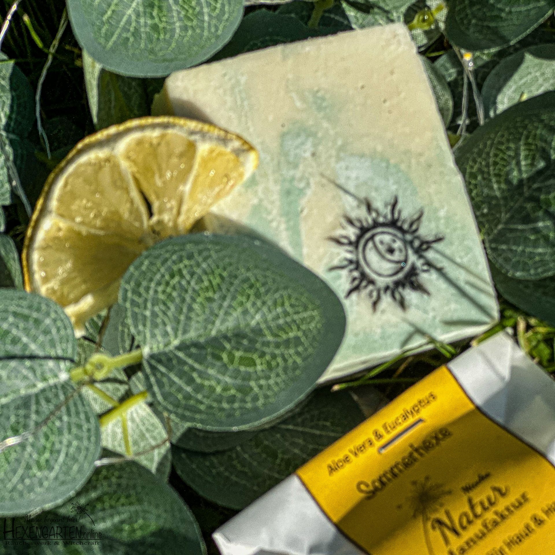 Sommerhexe Seife – Handgemachte Naturseife mit Aloe Vera & Eukalyptus