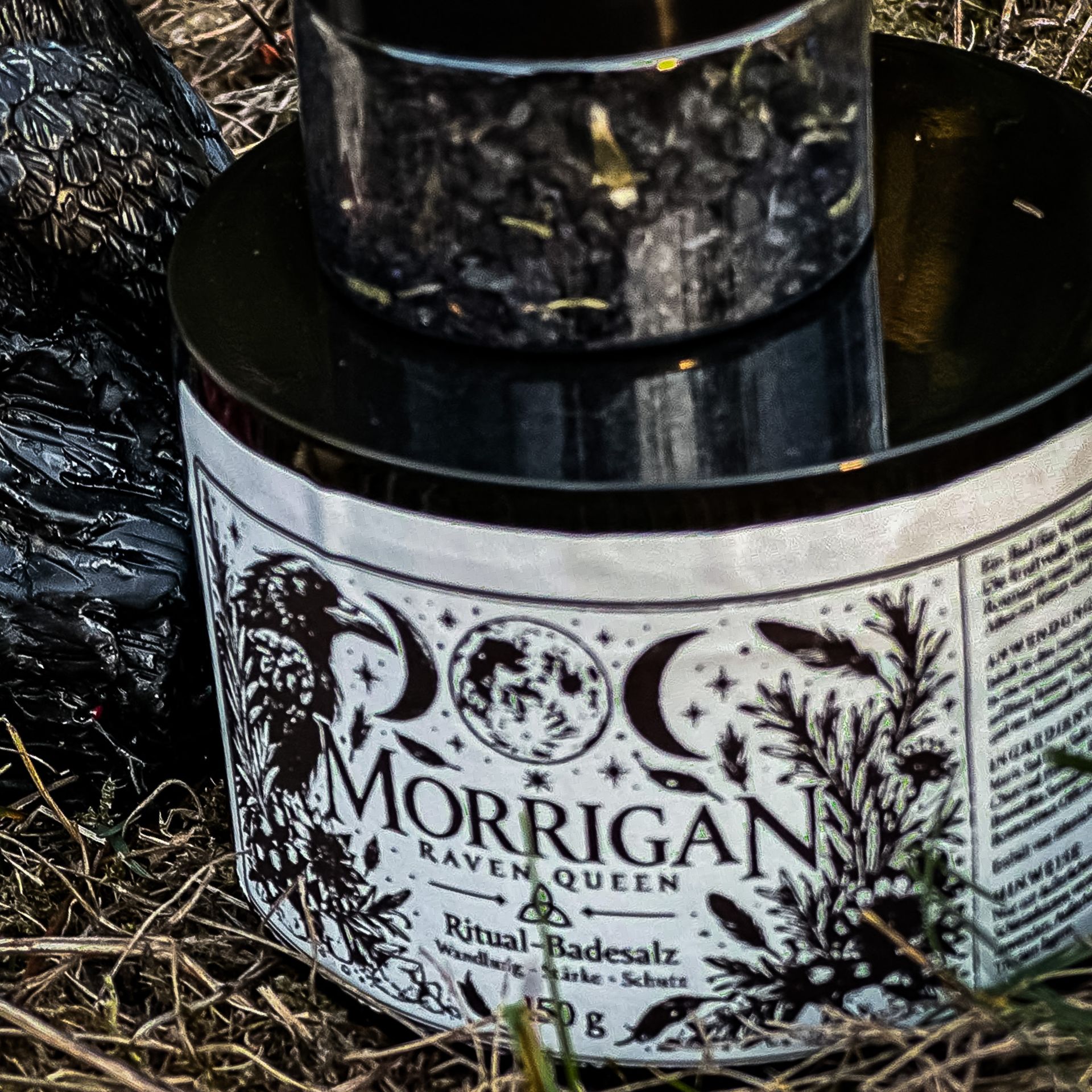 MORRIGAN – Dark Goddess Ritualbadesalz