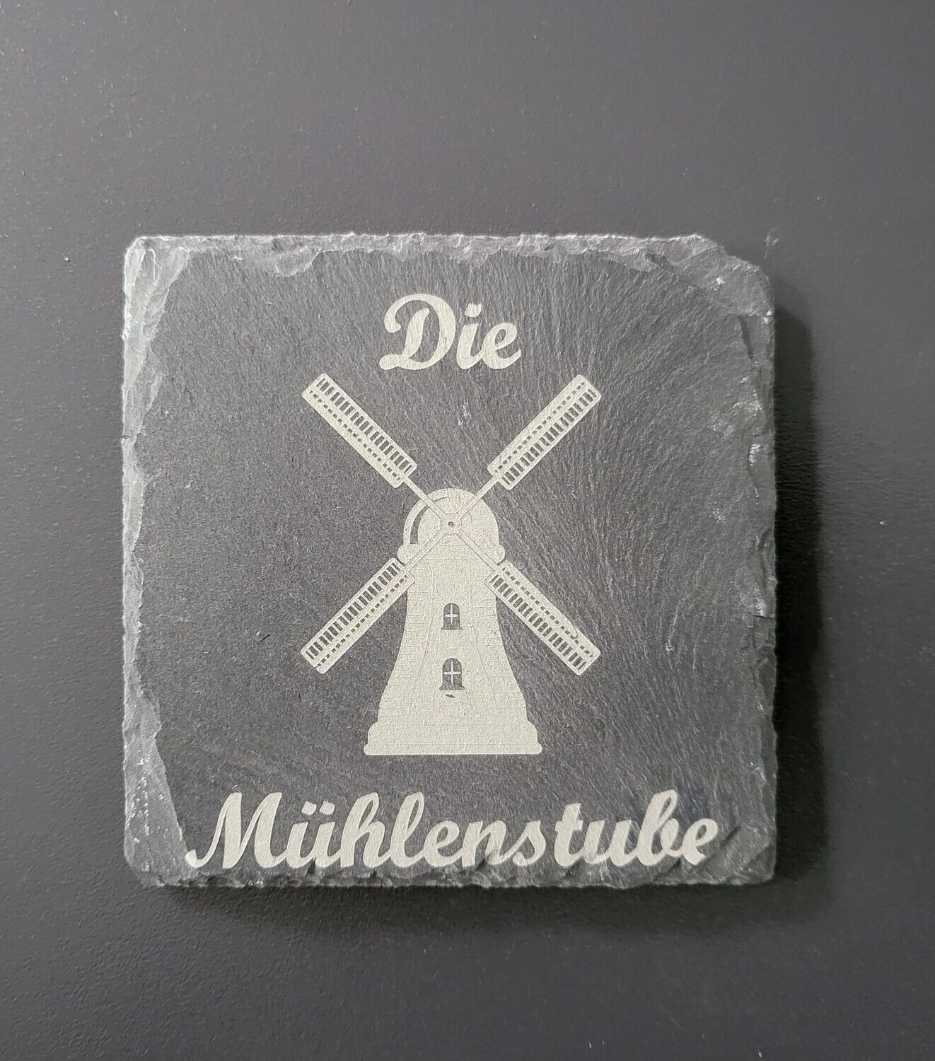 Schieferuntersetzer Logo