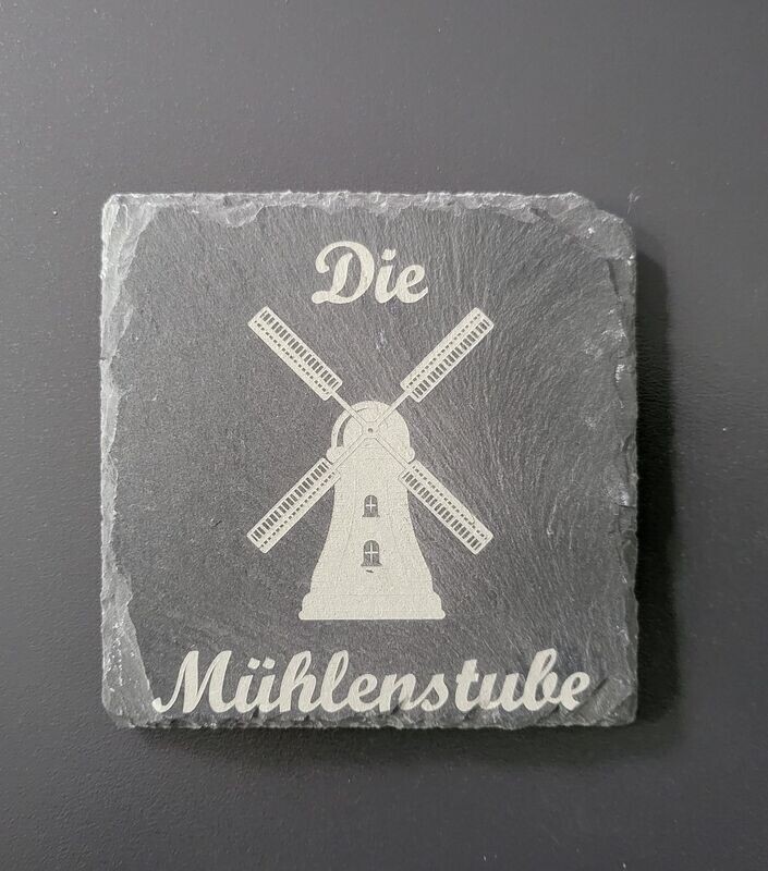 Schieferuntersetzer Logo