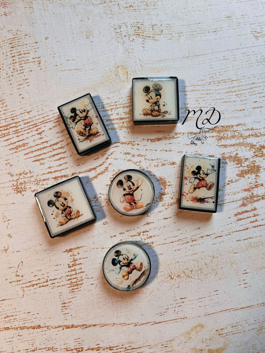 Mickey Maus Kühlschrankmagnete 6er Set