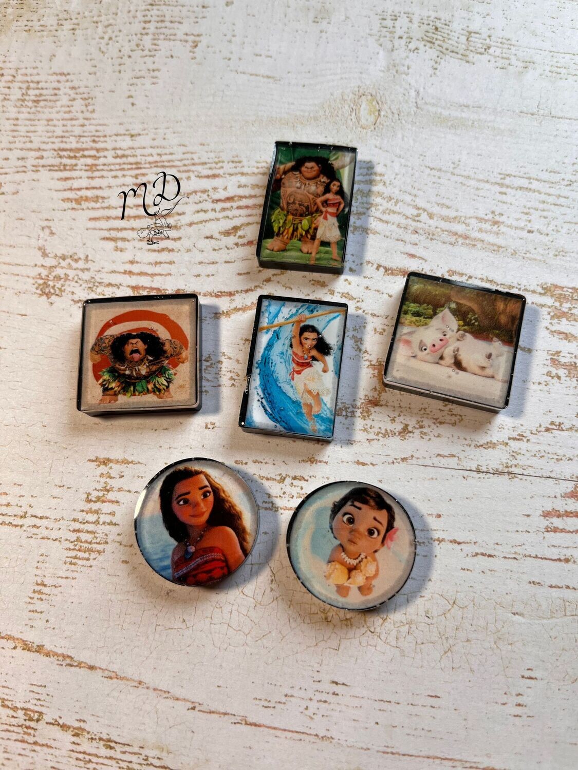 Vaiana Kühlschrankmagnete 6er Set