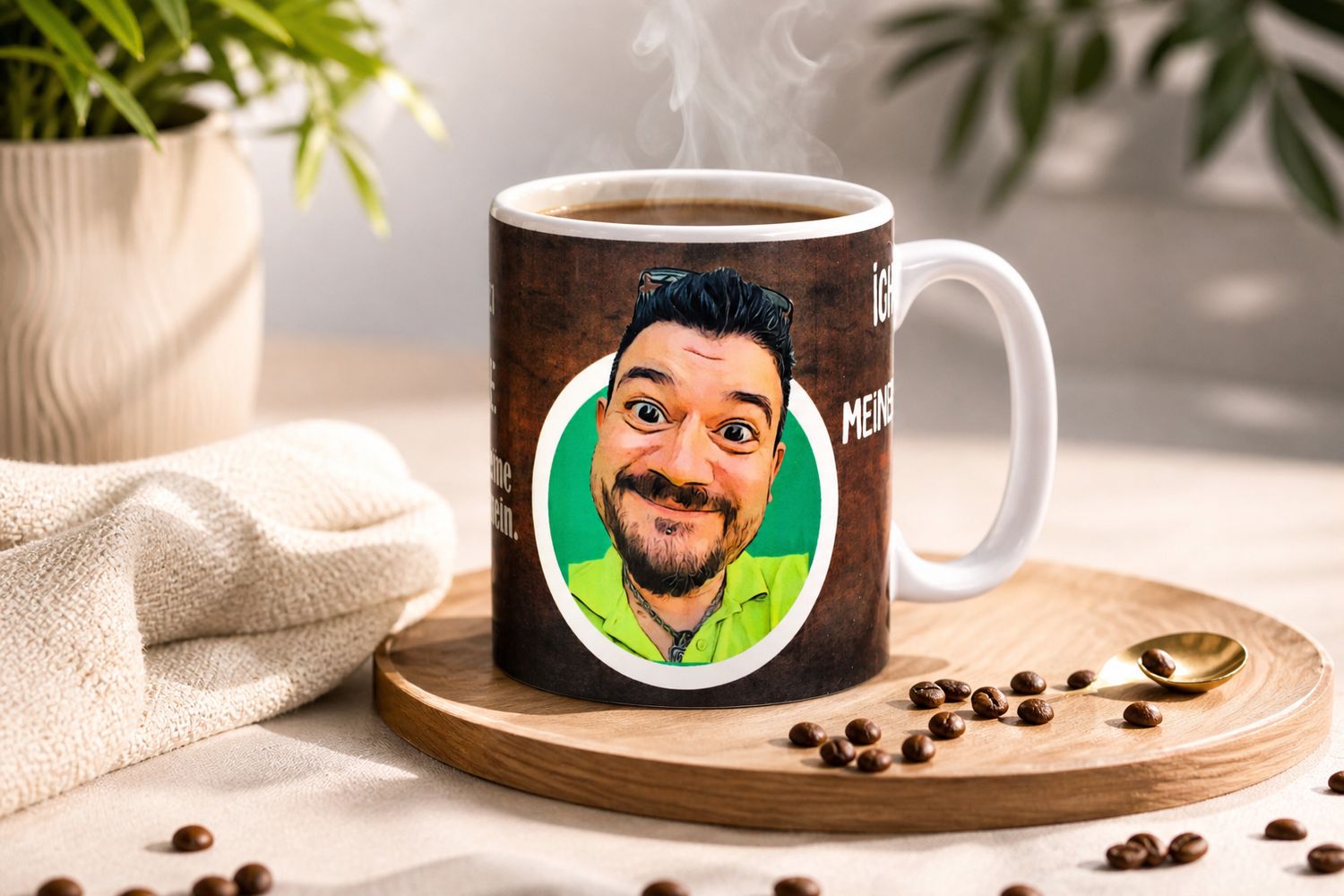 Personalisierte Kaffeetasse