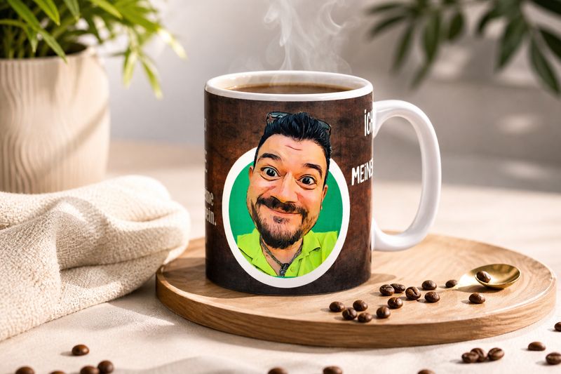 Personalisierte Kaffeetasse