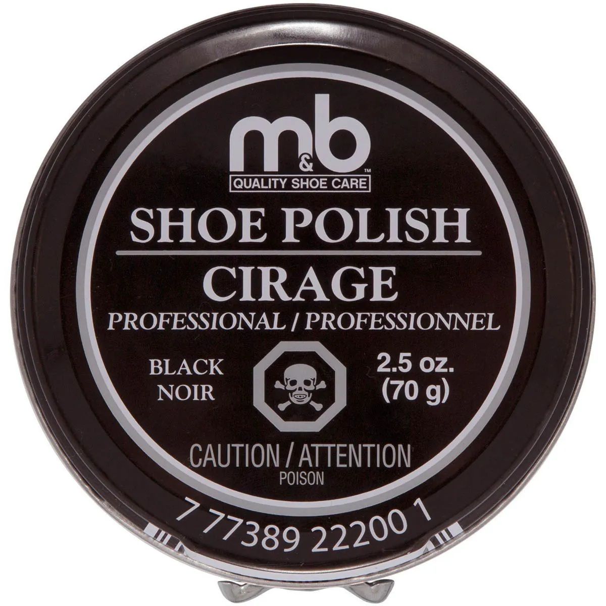 Moneysworth &amp; Best Professional Shoe Polish - Black 70g
