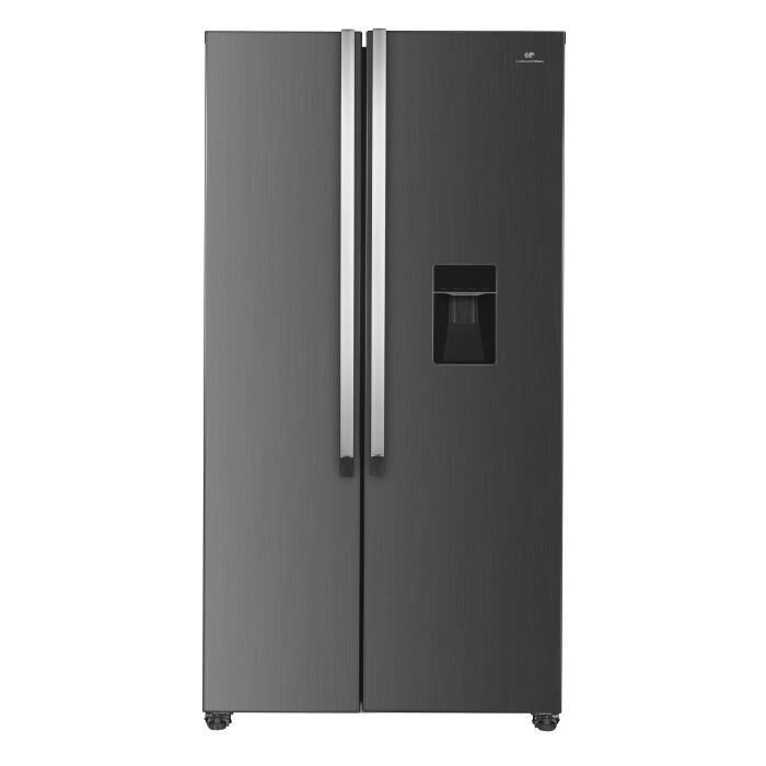 Réfrigérateur Américain CONTINENTAL EDISON CERA532NFIX 529L Inox : Performances Avancées et Design Élégant