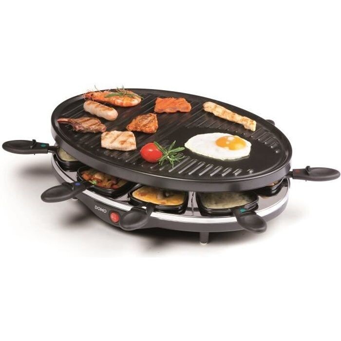 Appareil à Raclette Grill DOMO DO9038G : La Solution Parfaite pour des Moments Convivialement Gourmands en Famille ou entre Amis