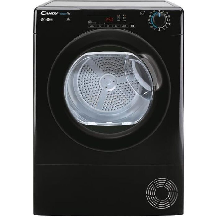 Sèche-linge à Condensation Candy CSoe C10TBGB-S Smart Pro - 10 kg, Classe B, Connecté, Noir