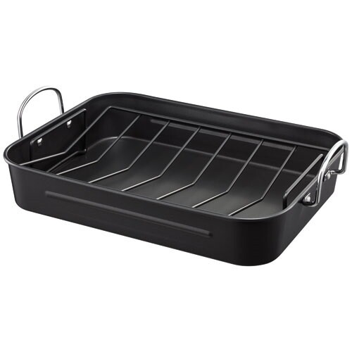 Plat à Four Rectangulaire 38 x 29 cm avec Grille BEKA  : L&#39;Allié Idéal pour Vos Rôtis et Gratins