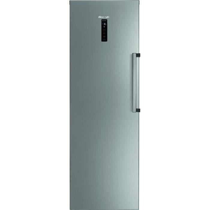 Congélateur Armoire Brandt BFU862YNX - 262L - No Frost Rapide - Design Inox