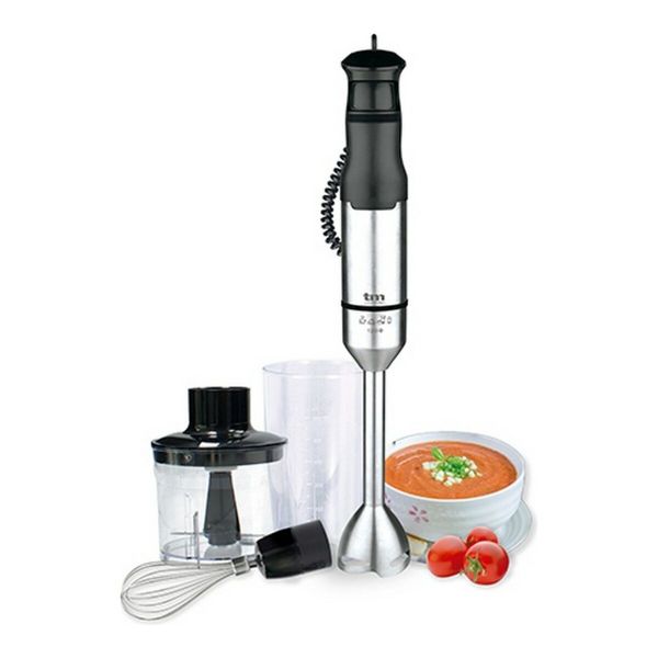 mixeur plongeant TM Electron en acier inoxydable de 1200 W