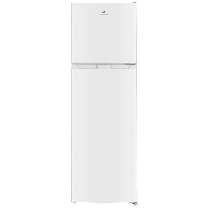 Réfrigérateur Congélateur Haut CONTINENTAL EDISON : 247L, Total No Frost, Compact et Efficace pour Petits Espaces