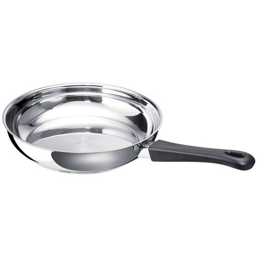 Poêle BEKA Inox 24 cm - Polo : L&#39;élégance inoxydable pour une cuisine quotidienne et saine