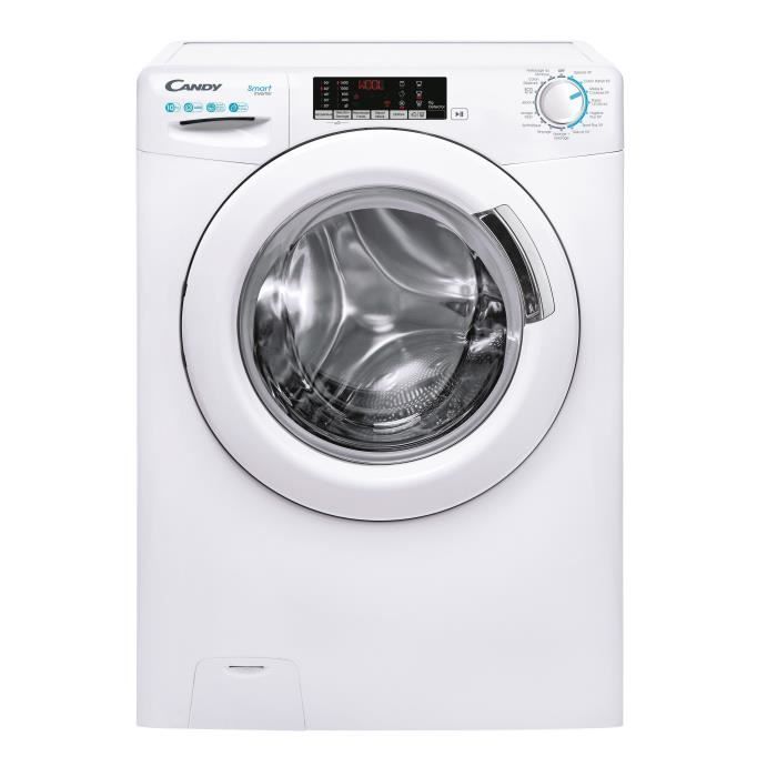 Lave-linge Candy Smart Inverter CS1410TXME/FR : Capacité, performance et rapidité au rendez-vous