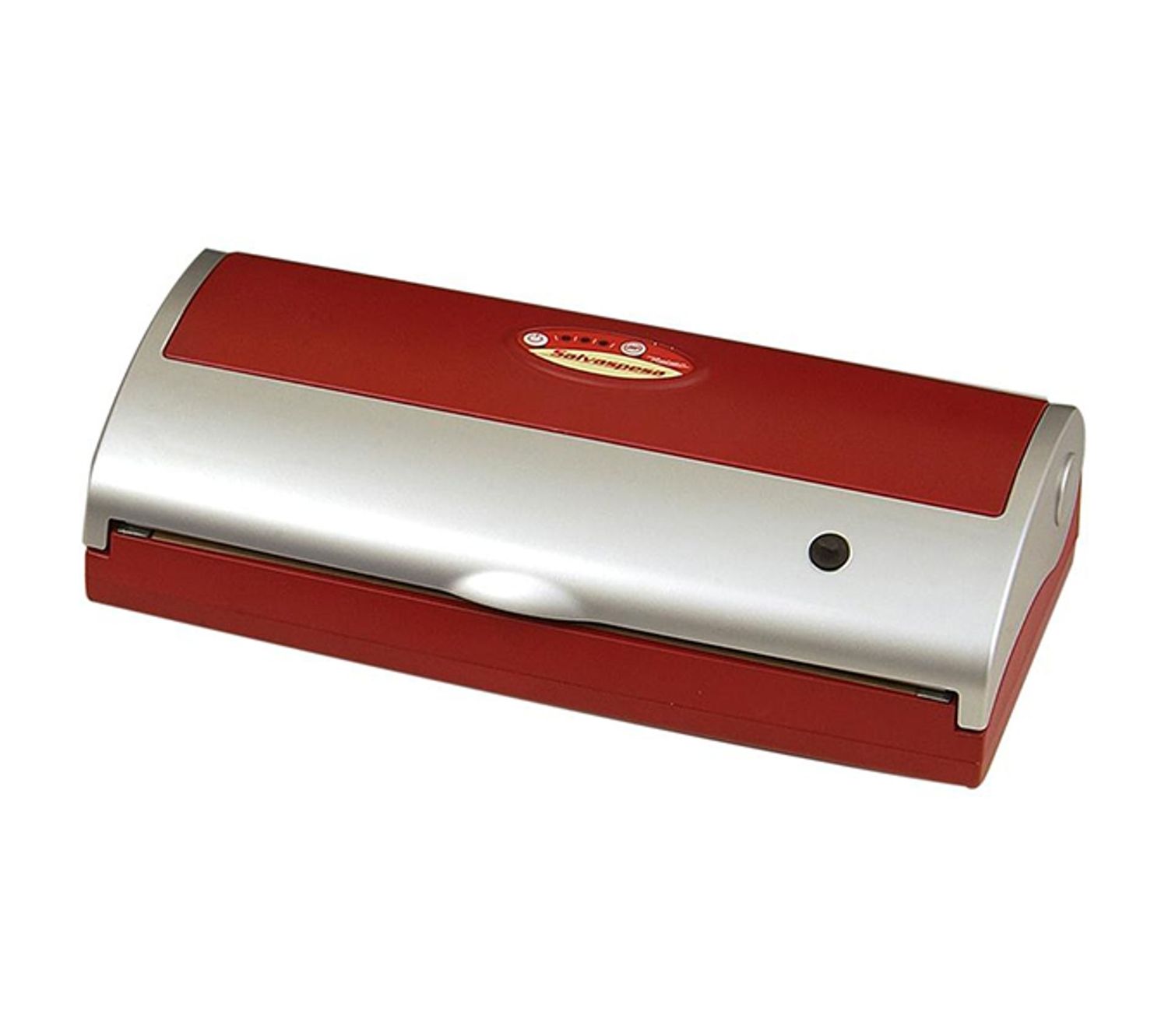 Appareil de mise sous Vide Auto Rouge/Satin REBER : Performance Professionnelle et Style Élégant pour la Conservation de vos Aliments