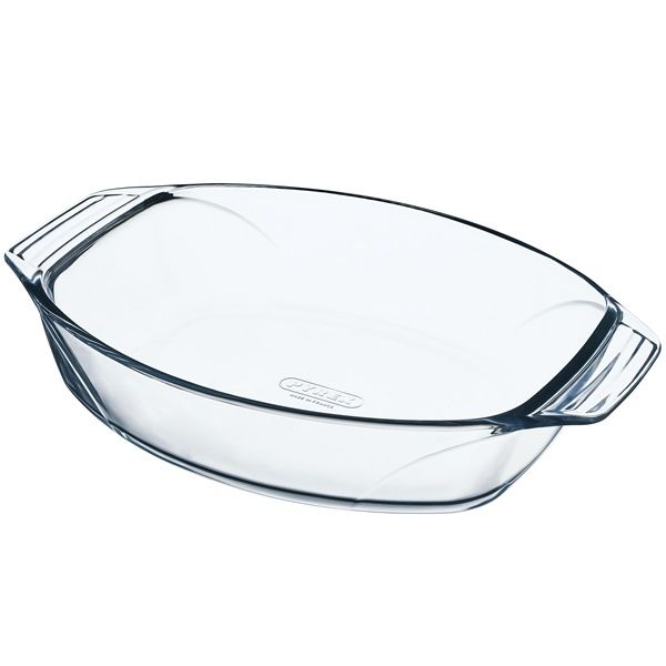 Plat à Four Ovale Pyrex 38 x 27 cm / 4 L – Let’s Share ! : L’Allié Incontournable pour Toutes Vos Créations Culinaires