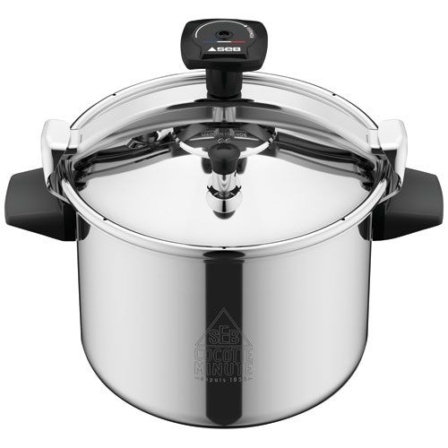 Autocuiseur, Cocotte Authentique SEB Inox 9L : Éco-conçue, Rapide, et Efficace !