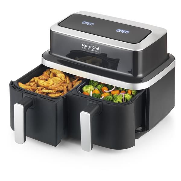 Friteuse à Air, airfryer 8,4 L kitchenchef Multifonctions : La Solution Idéale pour des Repas Savoureux et Faciles