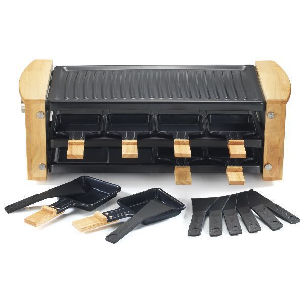 appareil à Raclette Grill KCWOOD8RP KITCHENCHEF  : Le Compagnon Incontournable de Vos Repas Conviviaux