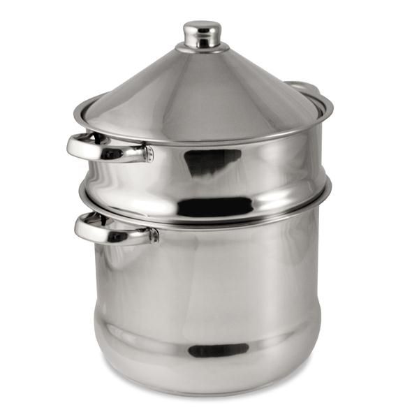 Couscoussier Tajine 14L Inox BAUMALU : L&#39;Allié Idéal pour des Repas Savoureux et Authentiques