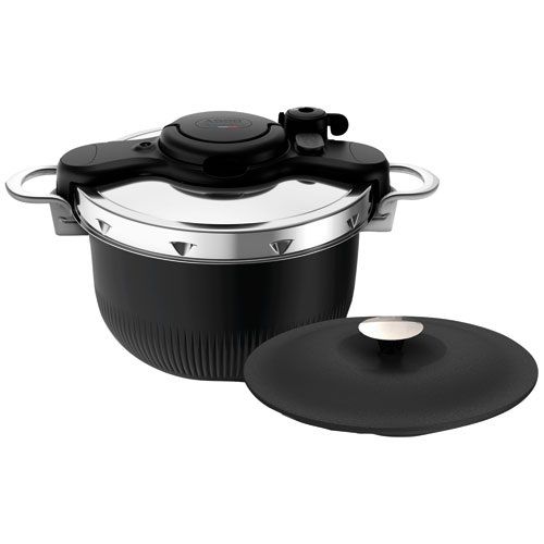cocotte minute SEB CLIPSO MINUT DUO TEMPO 6L NOIR