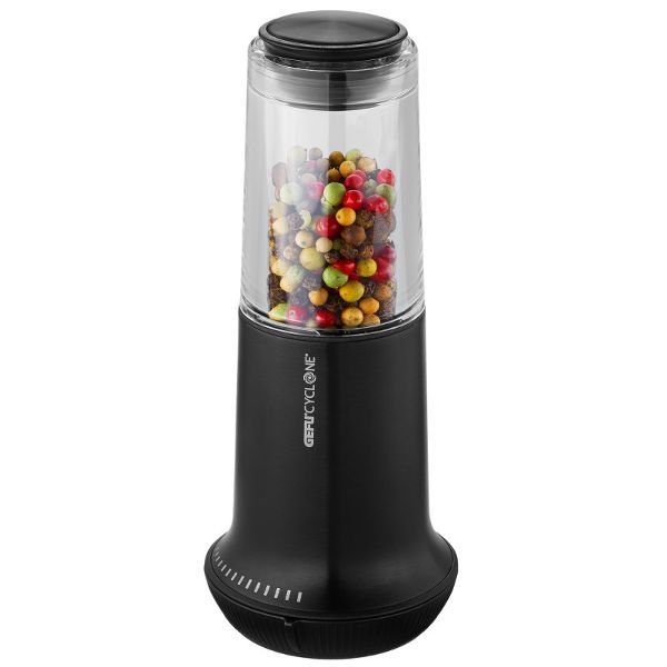 Moulin à Sel ou à Poivre Noir 15 cm GEFU - X-plosion : Innovation et Précision pour une Cuisine Créative