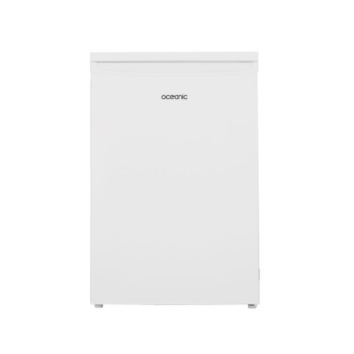 Réfrigérateur table top blanc 133L : Conservation optimale et design compact