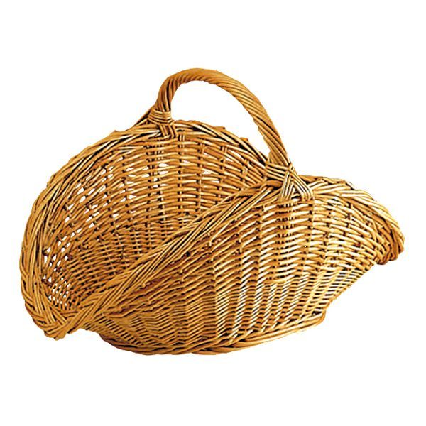 Panier à Bûches 65 cm Buff AUBRY GASPARD  : Un Allié Chaleureux et Pratique pour vos Soirées au Coin du Feu