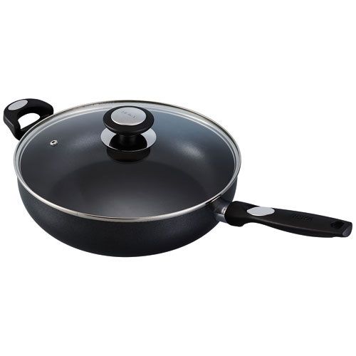 Sauteuse 28 cm avec Couvercle et Contrepoignée Pro Induc : Polyvalence et Performance pour une Cuisine Saine. BEKA