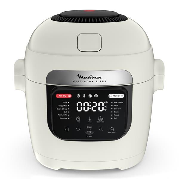 Multicuiseur et Airfryer - Multicook &amp; Fry : La Révolution Culinaire Tout-en-Un - MOULINEX