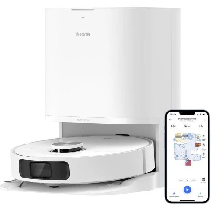 Aspirateur Robot Laveur Ultime pour une Maison Impeccable. Dreame L10 PRIME