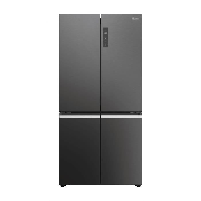 Réfrigérateur Multi-Portes Haier Cube 90 Series 5 RTG785NHD - 643L - Inox Foncé - Classe E.