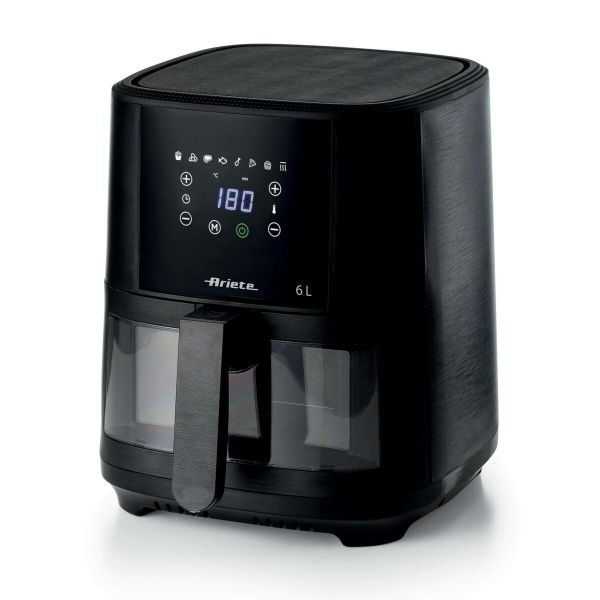 Friteuse à Air 6L  Ariete 4626 : Cuisine Saine et Rapide avec 8 Programmes &amp; Écran Tactile.