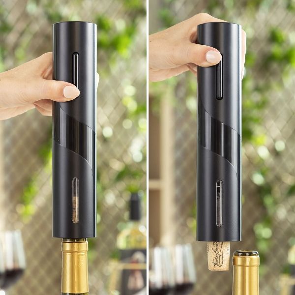 Tire-Bouchon Électrique qui Transforme l&#39;Ouverture de Vos Bouteilles en un Plaisir Instantané ! Corkbot InnovaGoods