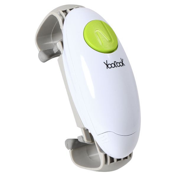 Ouvre-bocal Automatique YOOCOOK Open Clic – Ouvre Facile Tous les Bocaux Sans Effort – Idéal pour Arthrose, Seniors, Problèmes de Préhension