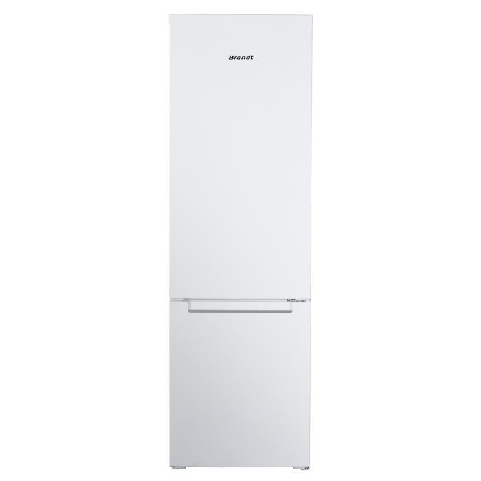 Réfrigérateur Combiné BRANDT BC8027EW - 262L, 2 Portes, Froid Statique, Largeur 55 cm, Blanc