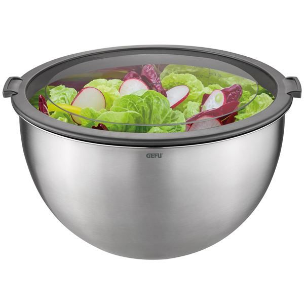 🥗 Set de 3 Saladiers avec Couvercles Hermétiques en Acier Inoxydable – Mondi | Ustensiles Pratiques pour Préparer, Servir et Conserver Vos Aliments