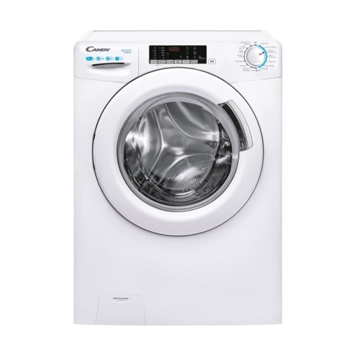 Lave-Linge Séchant Candy CSW 475TWME/FR 7/5 kg – Moteur BLDC, 1400 trs/min, Classe A – Performance &amp; Gain de Temps au Quotidien