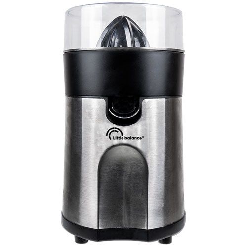 Presse-Agrumes VitamInox : Design Inox Brossé &amp; Noir, Performance et Fraîcheur Vitaminée au Quotidien !