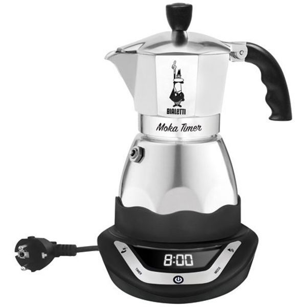 cafetière Moka Timer Bialetti : Le Son de votre Réveil est Désormais l&#39;Arôme du Café !