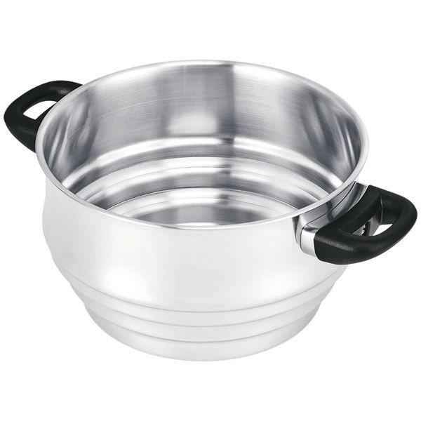 Passoire Vapeur Inox Multi-diamètre 16-20 cm | Polo | Pour Cuisson Saine | Adaptable, Garantie 10 ans