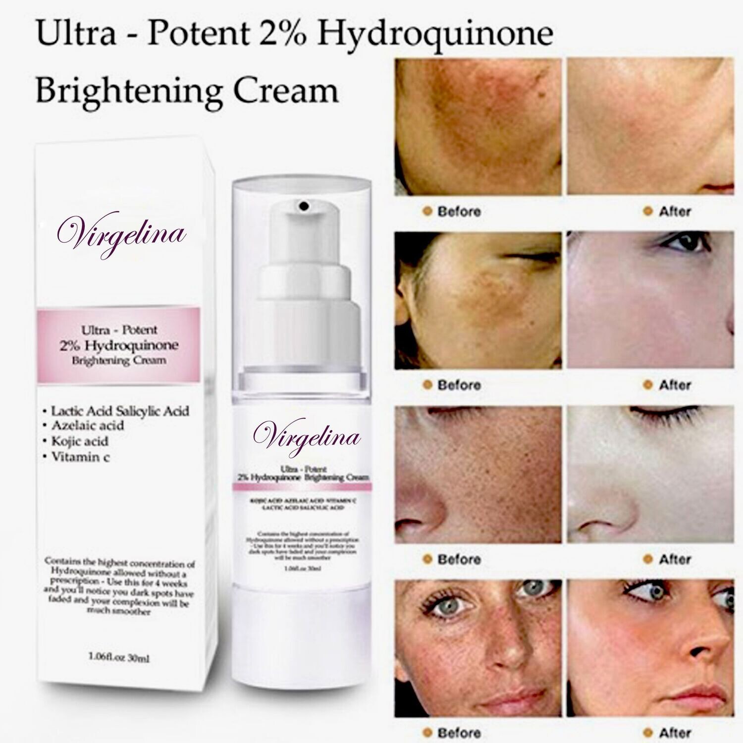 Virgelina Ultra-Potent 2% Hydroquinone