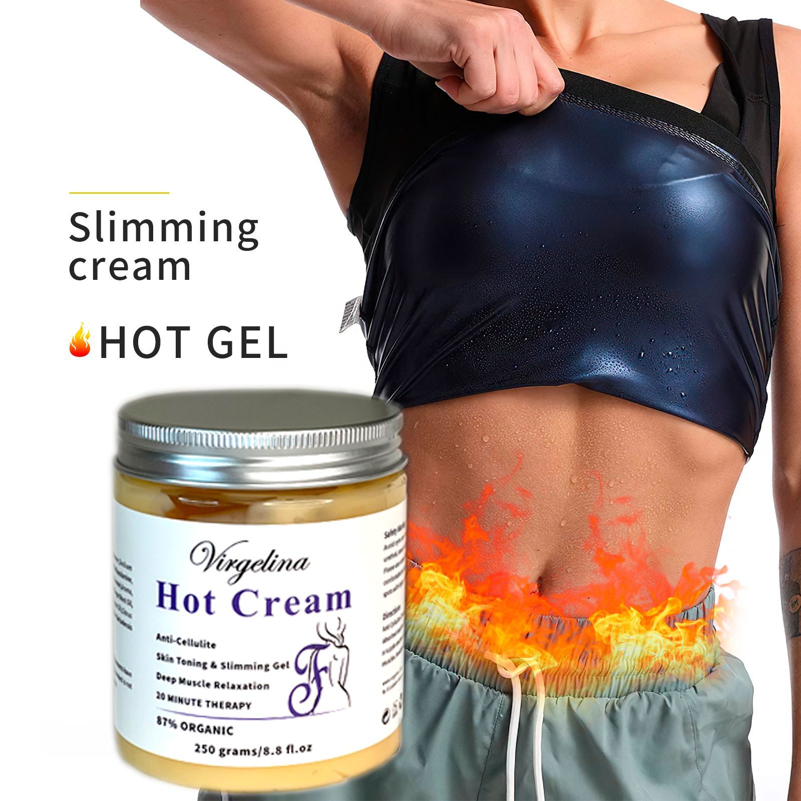 HOT CREAM SLIMMING CELLULITE CREAM