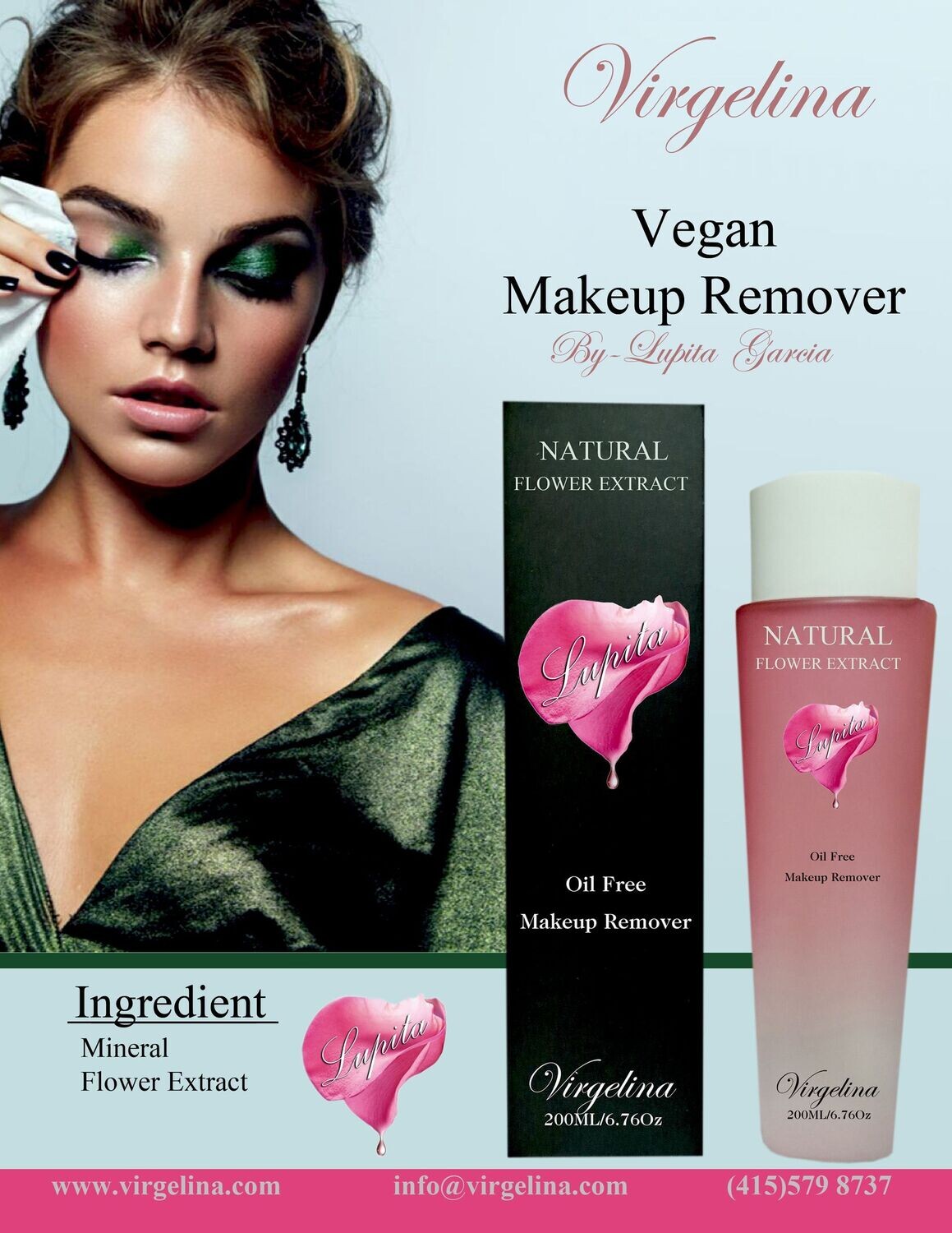 Virgelina Oil Free Make Up Remover