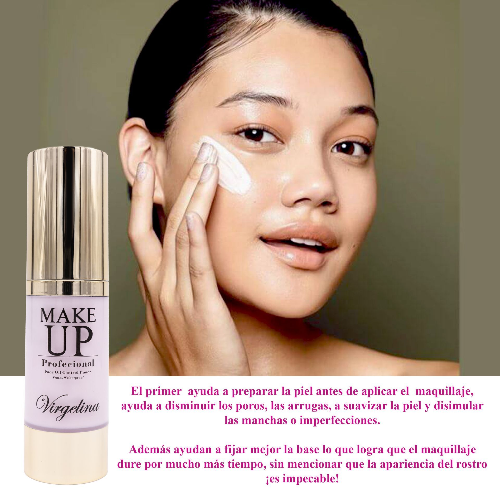 Virgelina Professional Makeup Face Primer