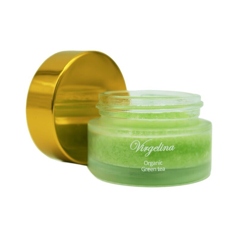 GREEN TEA, ORGANIC LIP EXFOLIATOR GREEN TEA, ORGANIC LIP EXFOLIATOR