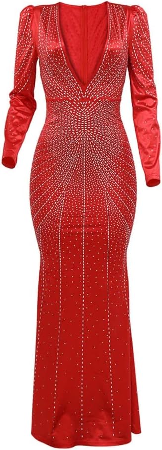 RED SIRENA DRESS