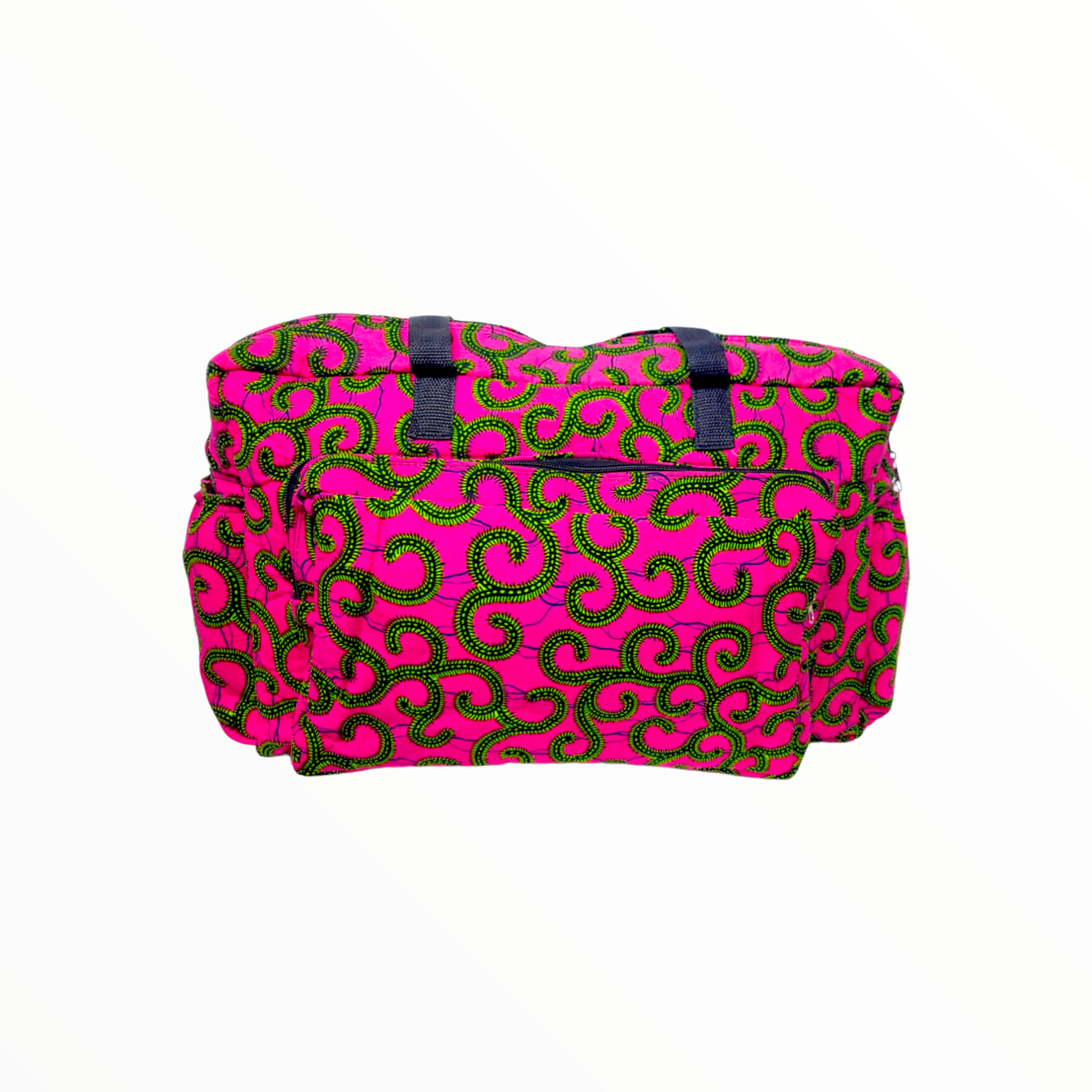 Viva Magenta - African Print Travel Bag